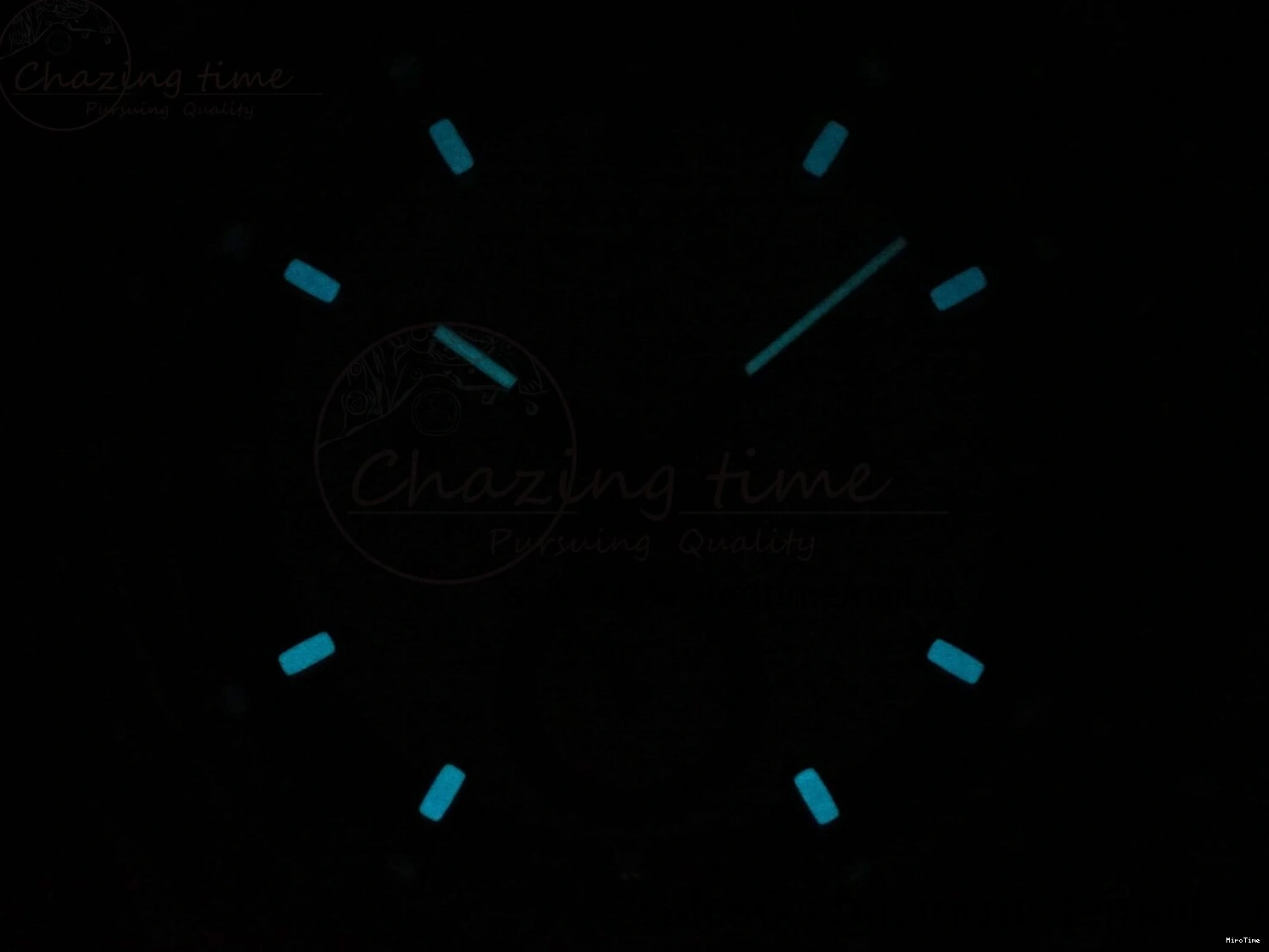 MiroTime 0106 Attractive Daytona DIW Carbon Case and Bezel DIWF Edition Black Dial on Blue Nylon Strap A 71